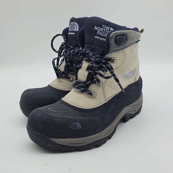 The North Face Women’s Primaloft Winter Boots Size 10 Waterproof Navy/White/Grey - Picture 1 of 8